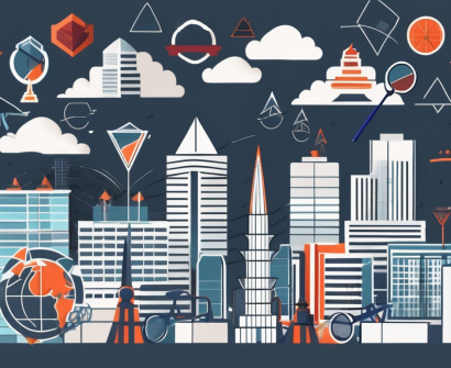 The british international school in ho chi minh city with symbols of academic excellence like graduation caps