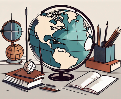 A classroom setting with diverse educational tools