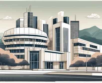 A diverse collection of five school buildings