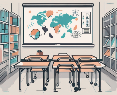 A classroom setting in singapore