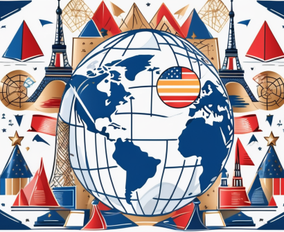 A globe with graduation cap on top