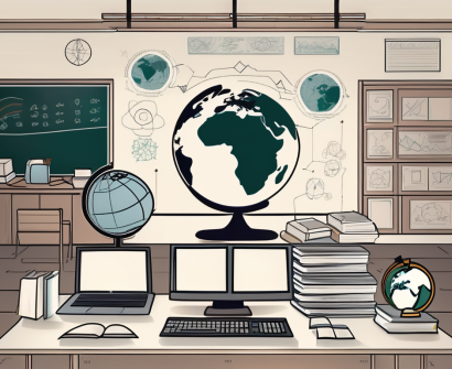 A classroom setting in thailand