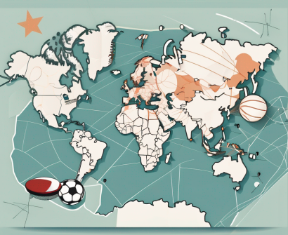 A variety of sports equipment such as a soccer ball