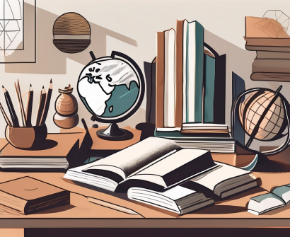 A diverse set of educational tools like books