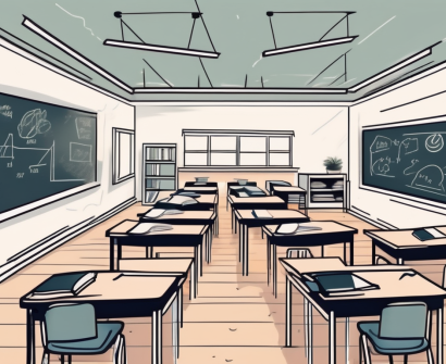 A classroom setting in singapore