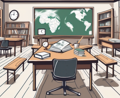 A classroom setting in hong kong