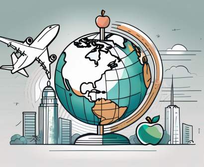 A globe focused on saudi arabia