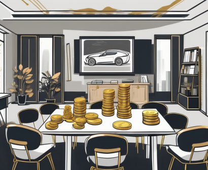 A classroom setting in singapore with a chalkboard