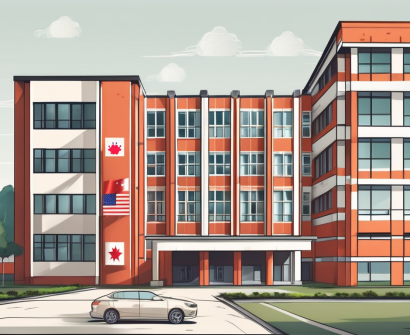 Six different school buildings