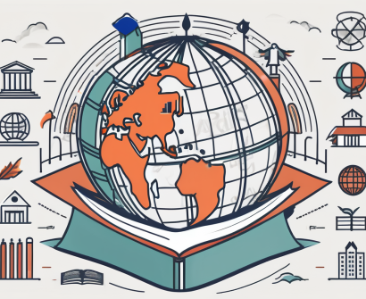 A globe with turkey highlighted
