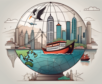 A globe with a graduation cap on top