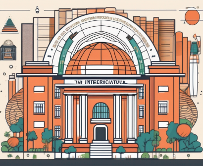 The jakarta intercultural school building with diverse cultural symbols integrated into its architecture