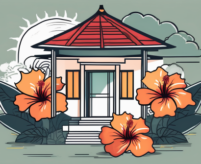 A modern classroom setting in malaysia showcasing various teaching tools such as a digital blackboard