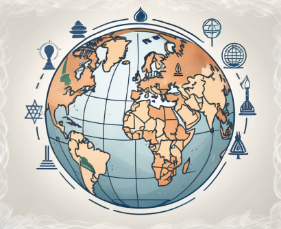 A globe with thailand highlighted