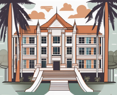A few international school buildings in bangkok with distinctive thai architectural elements