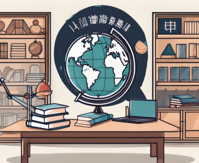 A classroom setting in china with an international quality teaching standard (iqts) banner
