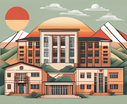 A diverse collection of ten school buildings