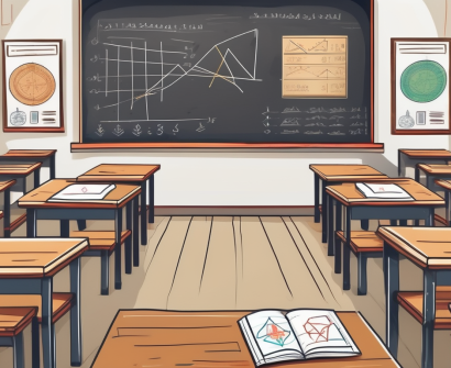 A classroom setting with diverse cultural elements unique to thailand