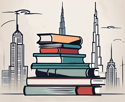 A stack of books on language learning