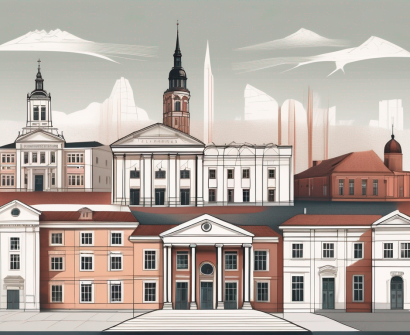 Eight distinct school buildings