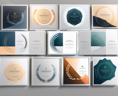 Nine different certificates