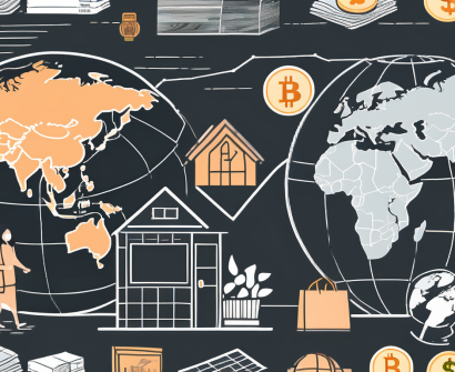 A variety of international currencies
