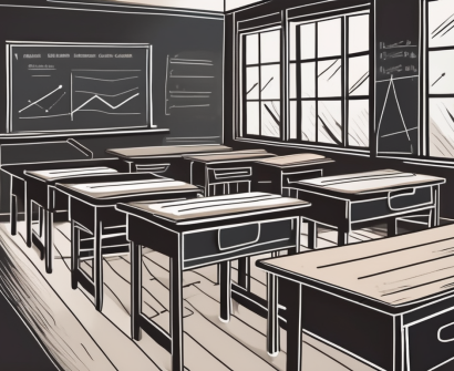 A traditional indonesian classroom setting