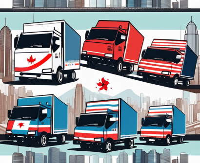 Six different moving trucks