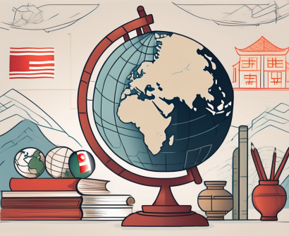 A classroom setting with diverse educational tools