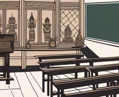 Traditional indonesian arts and humanities symbols