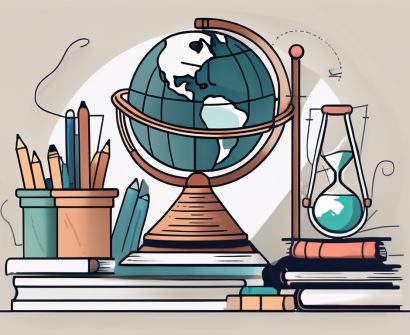A classroom setting with diverse educational tools and materials
