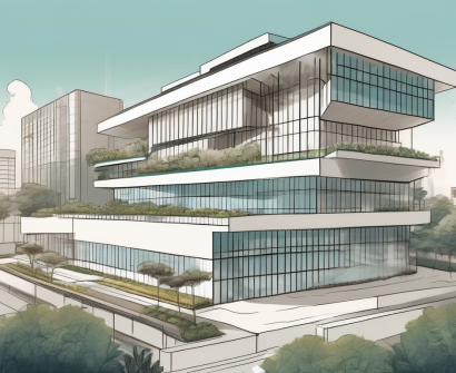 A diverse array of international school buildings in singapore