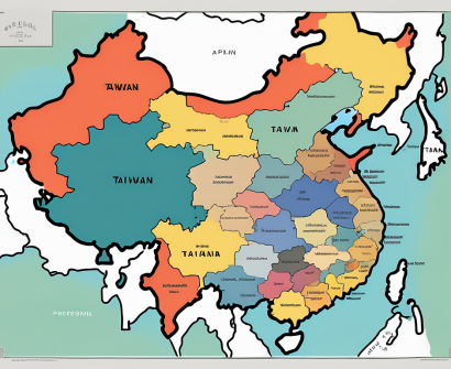 A map of taiwan