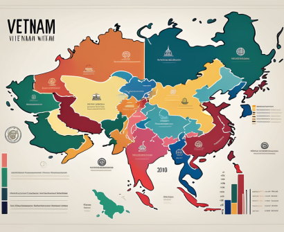 A map of vietnam