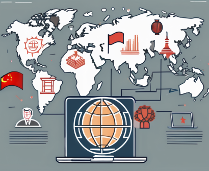 A globe with highlighted educational symbols inside it