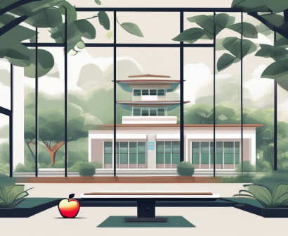 A tranquil malaysian school environment