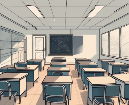 A classroom setting in dubai