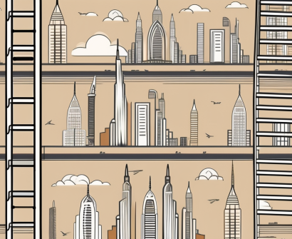 A ladder symbolizing career progression