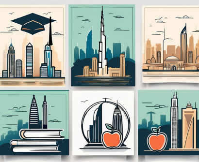 A diverse collection of teaching tools like books