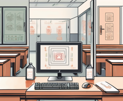 A classroom setting in china