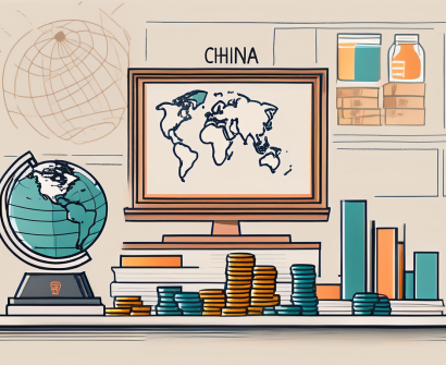 A classroom setting with diverse educational materials and a chalkboard