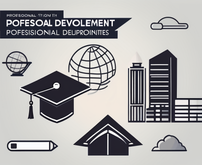 Four distinct icons that symbolize professional development opportunities in singapore