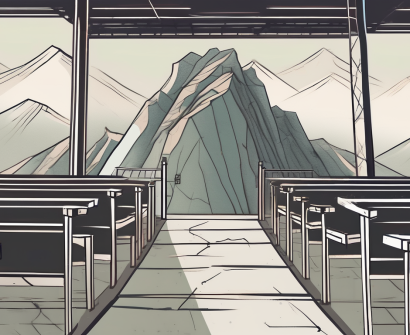 A classroom setting in china with visible barriers such as a broken bridge