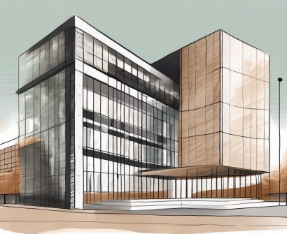 A few international school buildings in madrid with a calendar and a clock