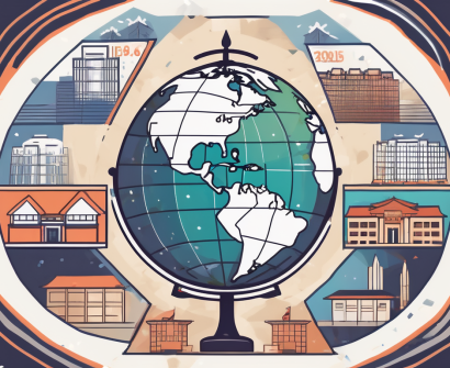 A globe with malaysia highlighted