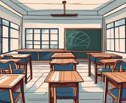 A classroom setting in dubai