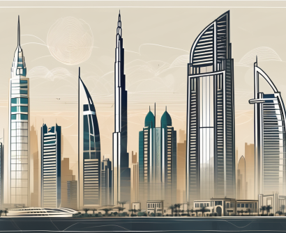 A dubai skyline