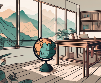 A classroom setting with diverse teaching tools