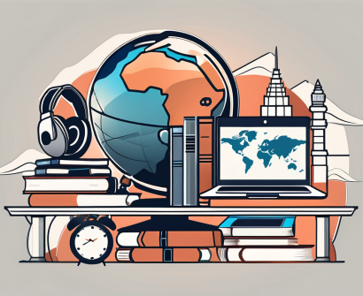 A variety of educational tools such as books