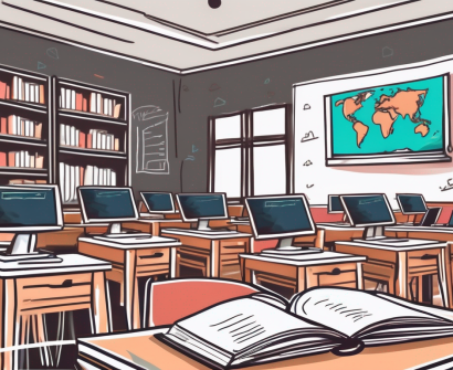 A vibrant classroom setting in dubai